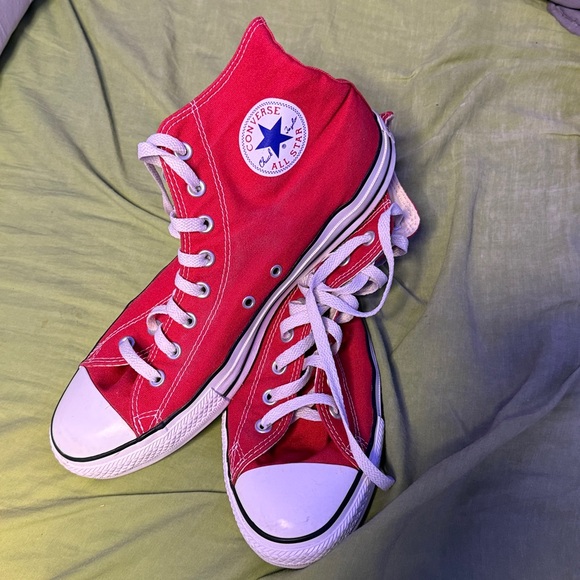 Converse - 2000s Red High Tops - Picture 2 of 3